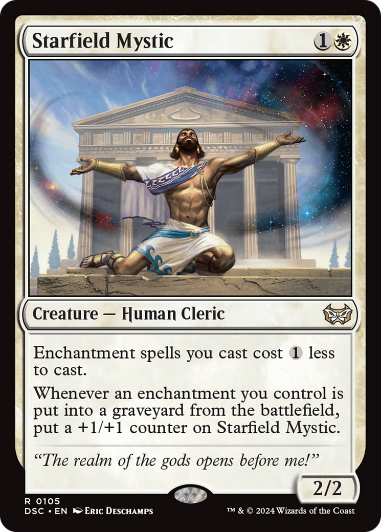 Starfield Mystic [Duskmourn: House of Horror Commander] | Good Games North