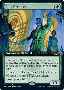 Gala Greeters Extended Art 431/281 (Streets of New Capenna)  | Good Games North