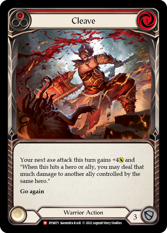 Cleave [DYN071] (Dynasty)  Rainbow Foil | Good Games North