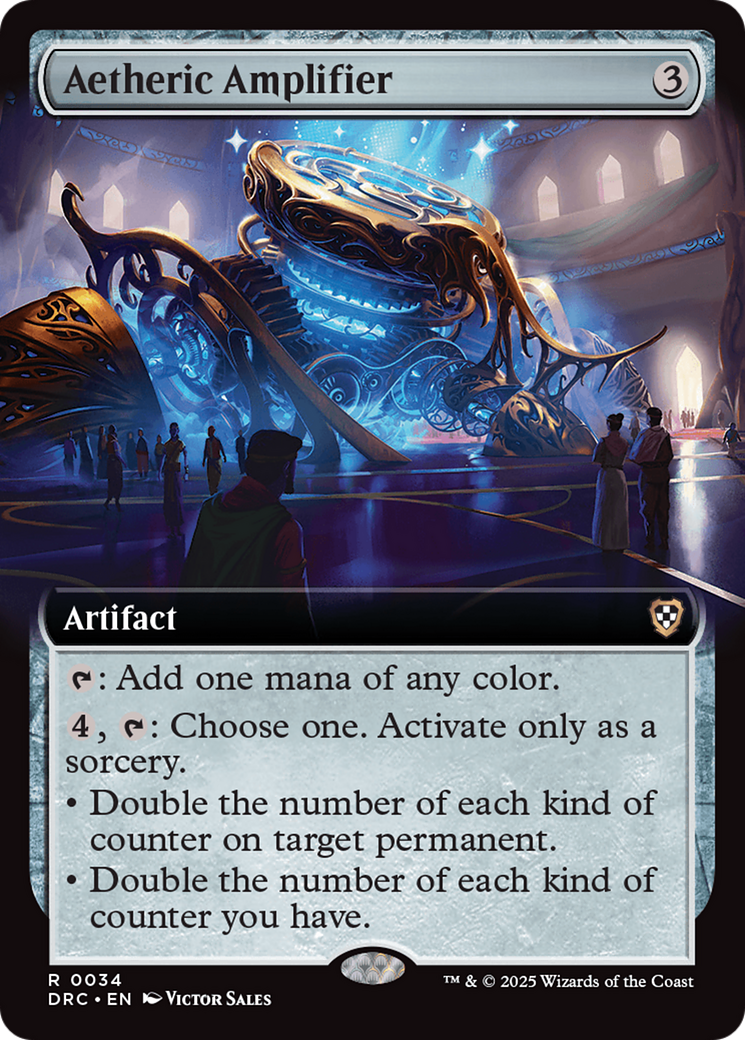 Aetheric Amplifier (Extended Art) [Aetherdrift Commander] | Good Games North