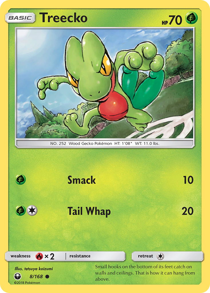 Treecko (8/168) [Sun & Moon: Celestial Storm] | Good Games North