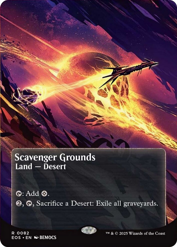 Scavenger Grounds (0082) (Borderless) [Edge of Eternities: Stellar Sights] | Good Games North