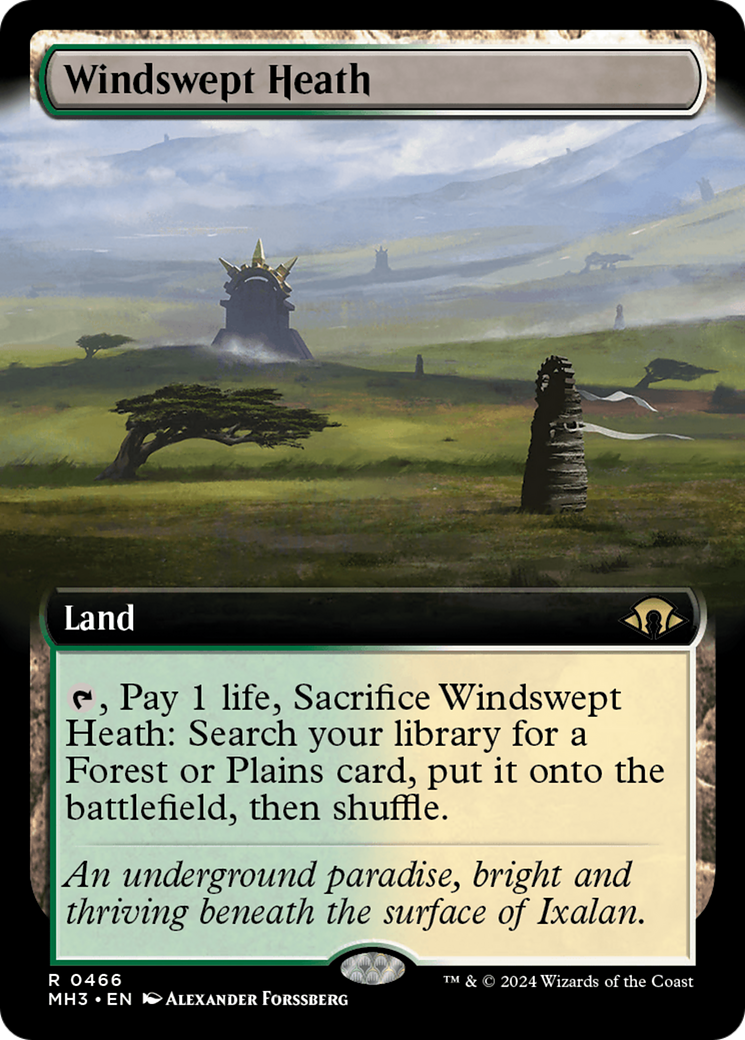 Windswept Heath (Extended Art) [Modern Horizons 3] | Good Games North