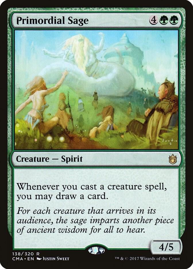 Primordial Sage 138/320 (Commander Anthology)  | Good Games North
