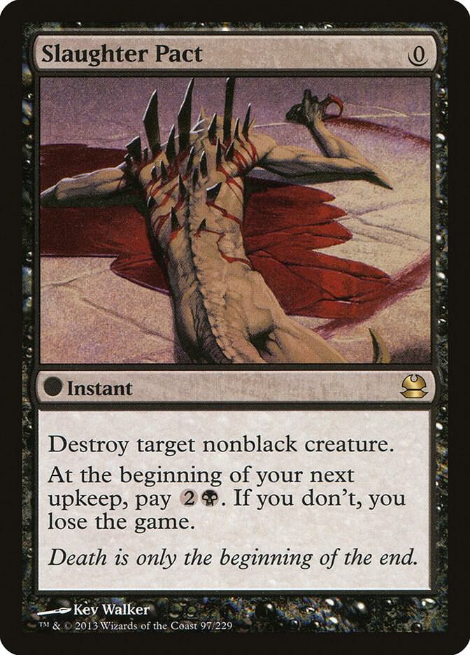 Slaughter Pact 97/229 (Modern Masters)  | Good Games North