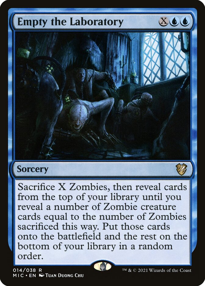 Empty the Laboratory (Commander: Innistrad: Midnight Hunt)  | Good Games North