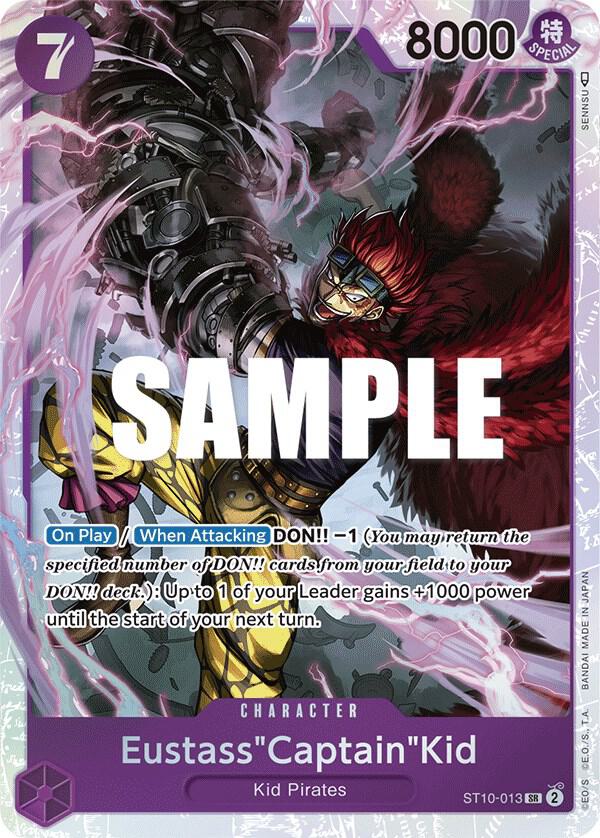 Eustass"Captain"Kid ST10-013 (Ultra Deck: The Three Captains)  - Foil | Good Games North