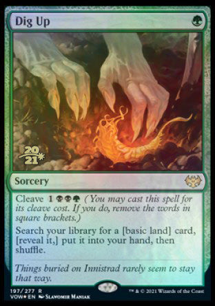 Dig Up [Innistrad: Crimson Vow Prerelease Promos] | Good Games North