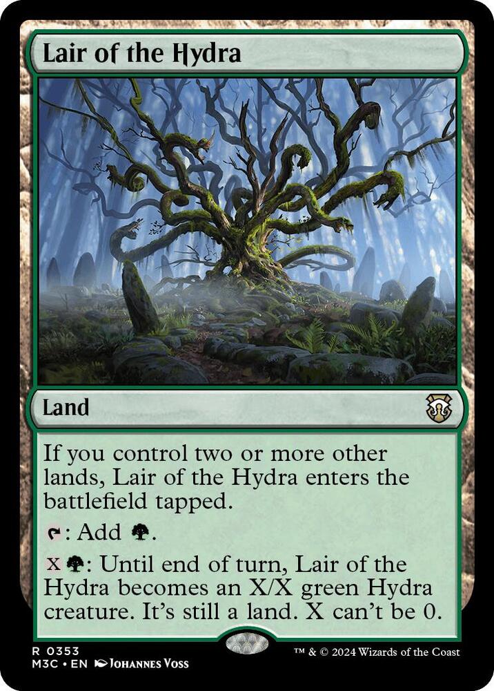 Lair of the Hydra 353/411 (Commander: Modern Horizons 3)  - Ripple Foil | Good Games North