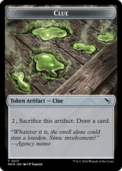 Thopter (0020) // Clue (0017) Double-Sided Token [Murders at Karlov Manor Tokens] | Good Games North
