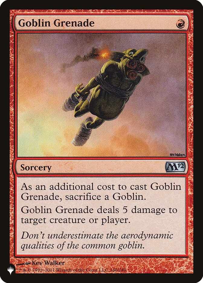 Goblin Grenade [The List] | Good Games North