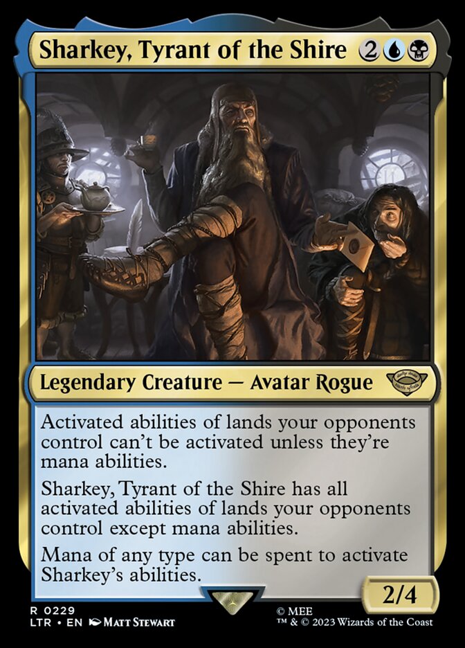 Sharkey, Tyrant of the Shire 229 (Universes Beyond: The Lord of the Rings: Tales of Middle-earth)  | Good Games North