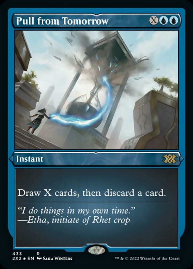 Pull from Tomorrow (Foil Etched) [Double Masters 2022] | Good Games North