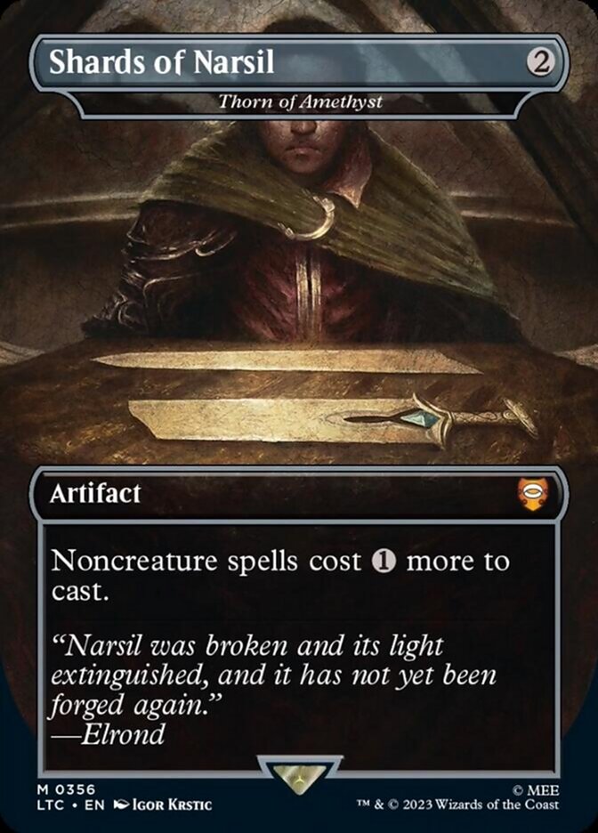 Thorn of Amethyst - Shards of Narsil [The Lord of the Rings: Tales of Middle-Earth Commander] | Good Games North