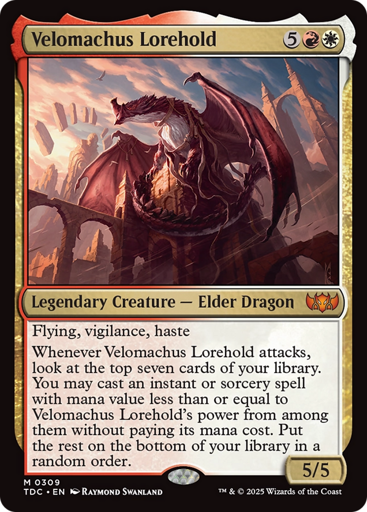 Velomachus Lorehold [Tarkir: Dragonstorm Commander] | Good Games North