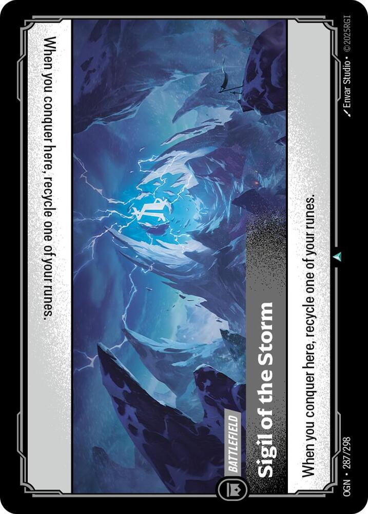Sigil of the Storm (Origins)  - Foil | Good Games North
