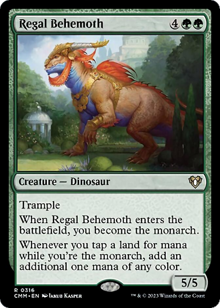 Regal Behemoth [Commander Masters] | Good Games North