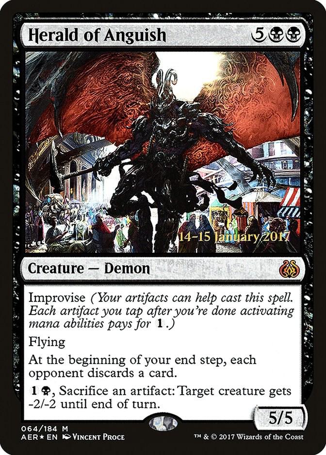 Herald of Anguish (Prerelease Cards)  - Foil | Good Games North