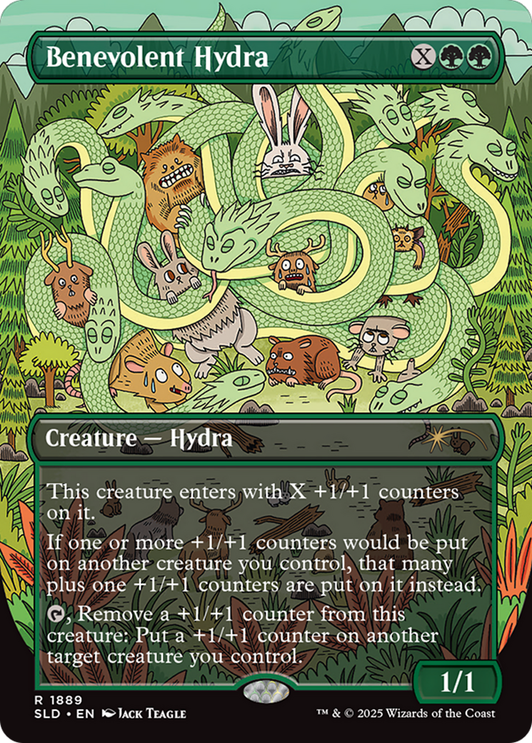 Benevolent Hydra (Rainbow Foil) [Secret Lair Drop Series] | Good Games North