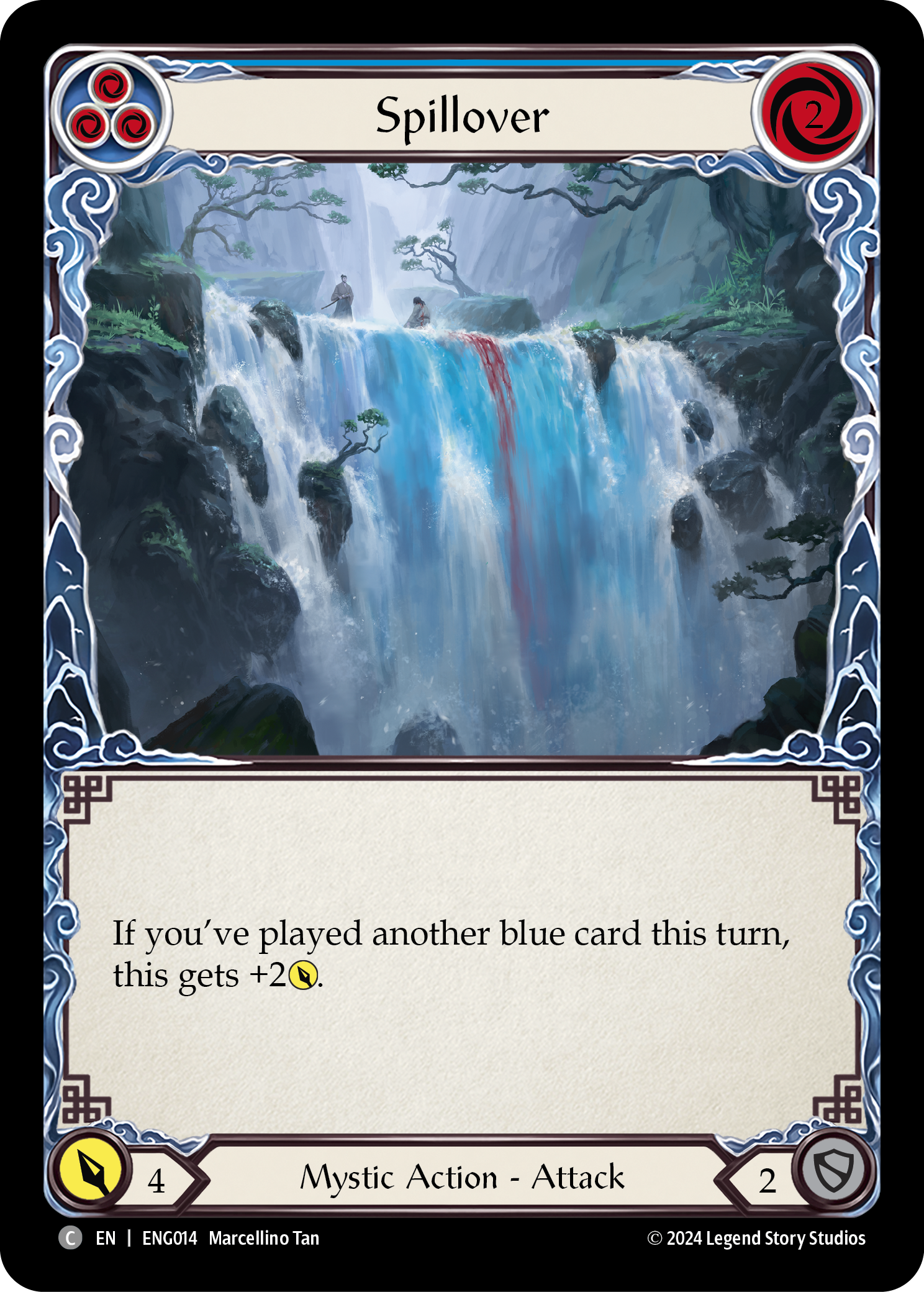 Spillover [ENG014] (Part the Mistveil Enigma Blitz Deck) | Good Games North