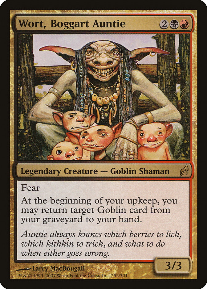 Wort, Boggart Auntie 252/301 (Lorwyn)  | Good Games North