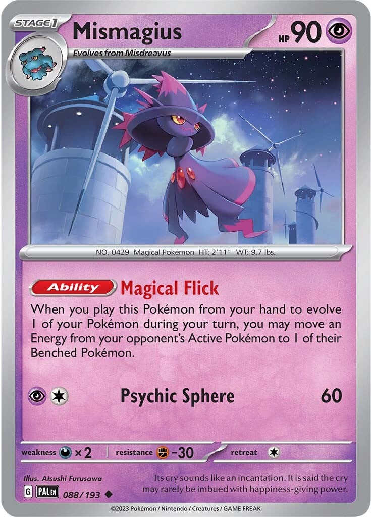 Mismagius (088/193) [Scarlet & Violet: Paldea Evolved] | Good Games North