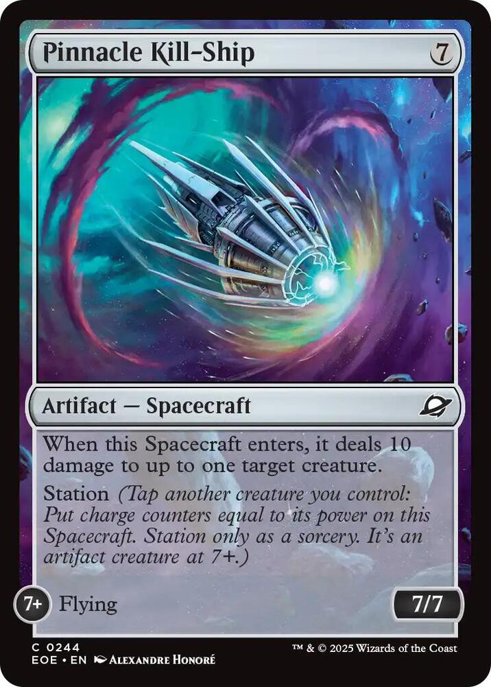 Pinnacle Kill-Ship 244/276 (Edge of Eternities)  - Foil | Good Games North