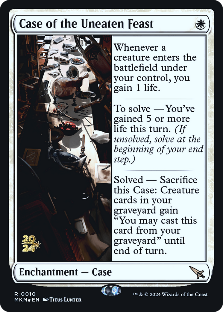 Case of the Uneaten Feast [Murders at Karlov Manor Prerelease Promos] | Good Games North