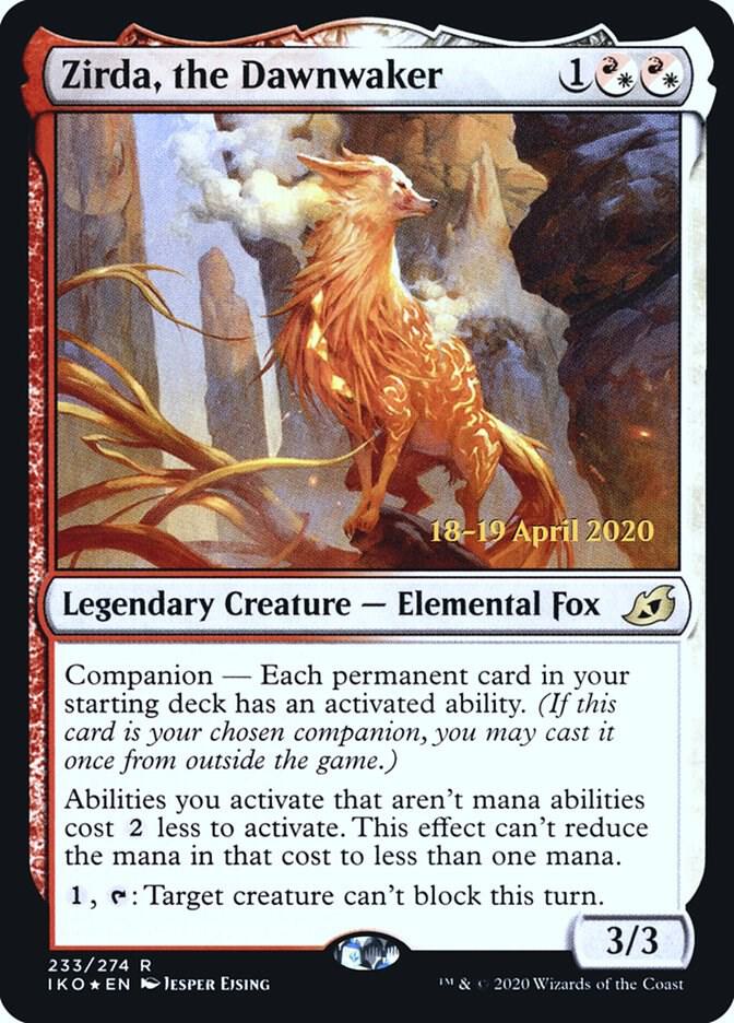 Zirda the Dawnwaker 233s/137 (Prerelease Cards)  - Foil | Good Games North