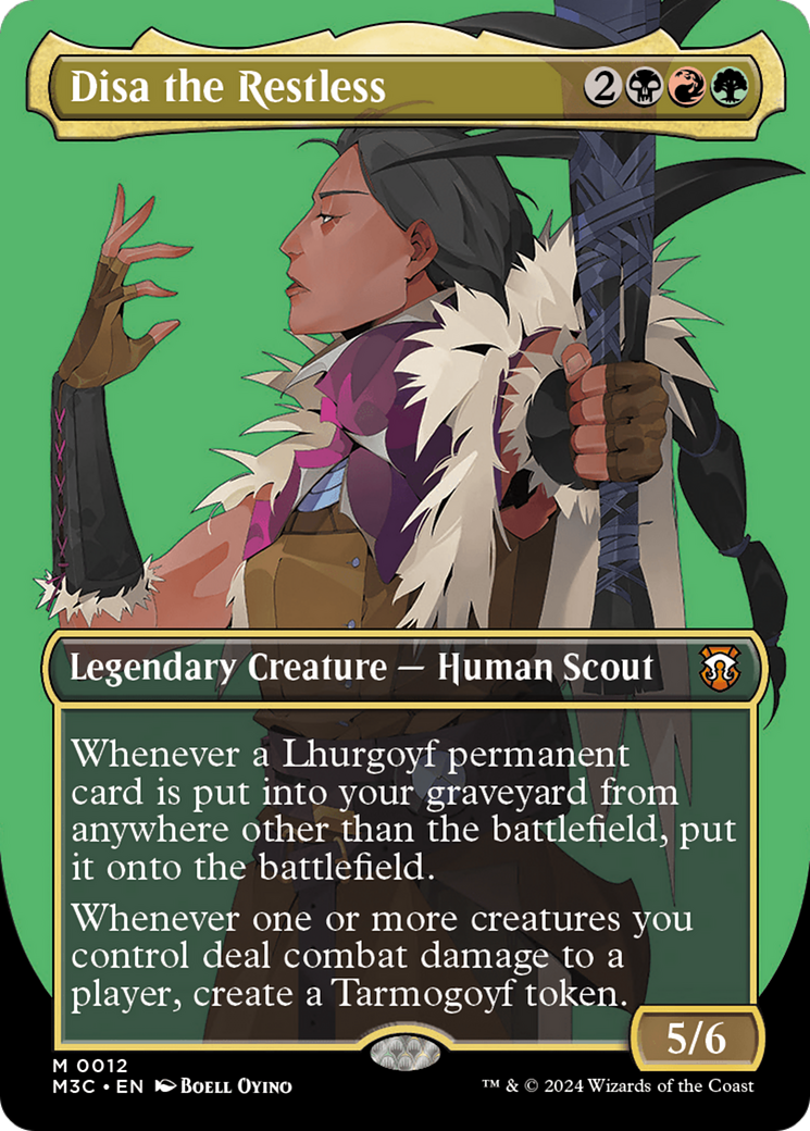 Disa the Restless (Borderless) [Modern Horizons 3 Commander] | Good Games North