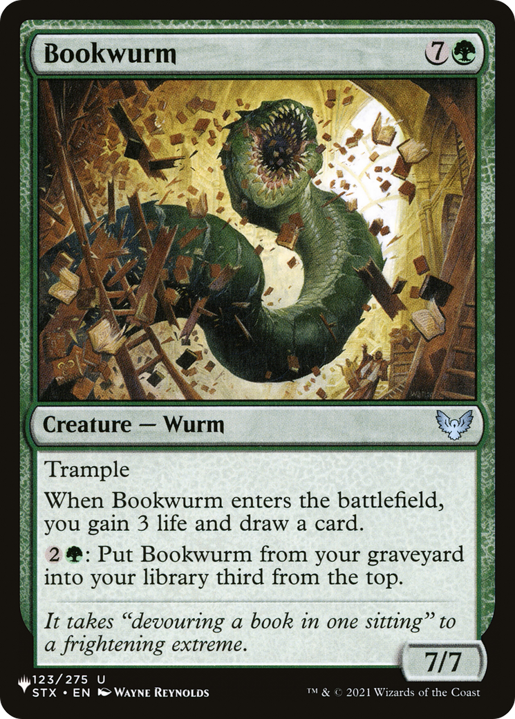 Bookwurm [The List] | Good Games North