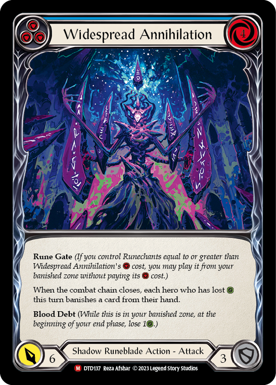 Widespread Annihilation [DTD137] (Dusk Till Dawn)  Rainbow Foil | Good Games North
