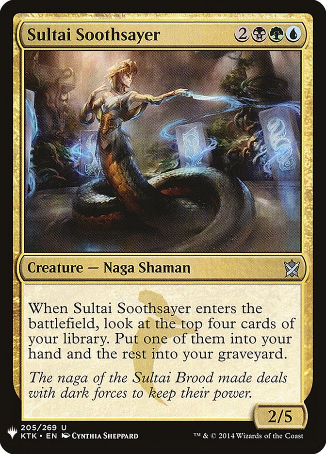 Sultai Soothsayer [Mystery Booster] | Good Games North