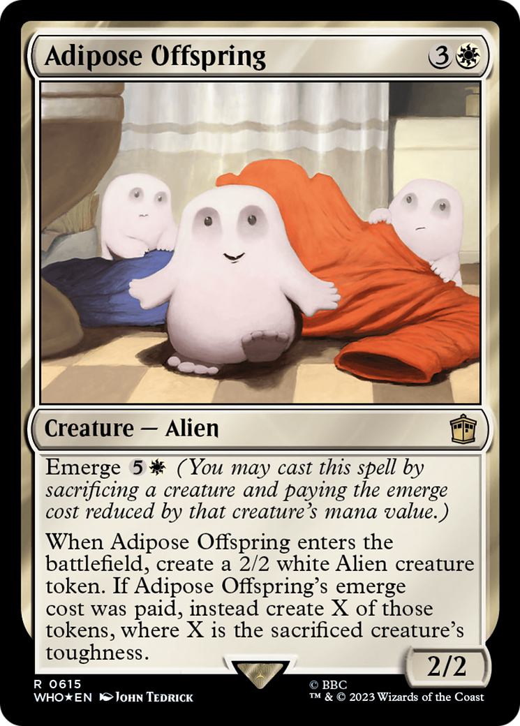 Adipose Offspring (Surge Foil) [Doctor Who] | Good Games North