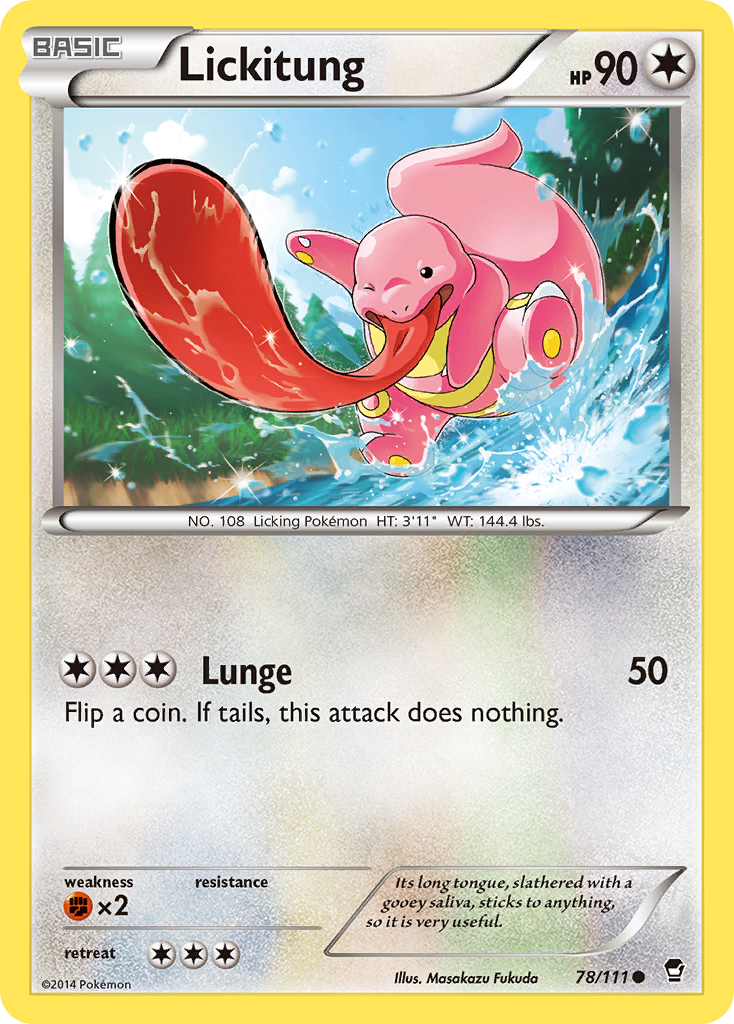 Lickitung (78/111) [XY: Furious Fists] | Good Games North