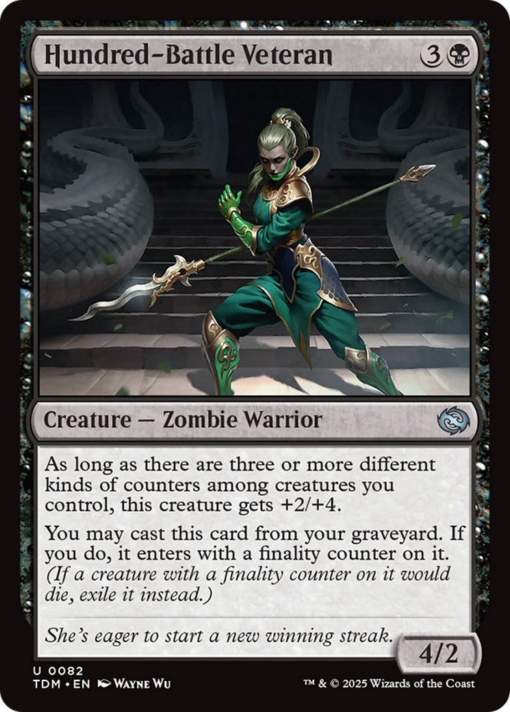 Hundred-Battle Veteran [Tarkir: Dragonstorm] | Good Games North