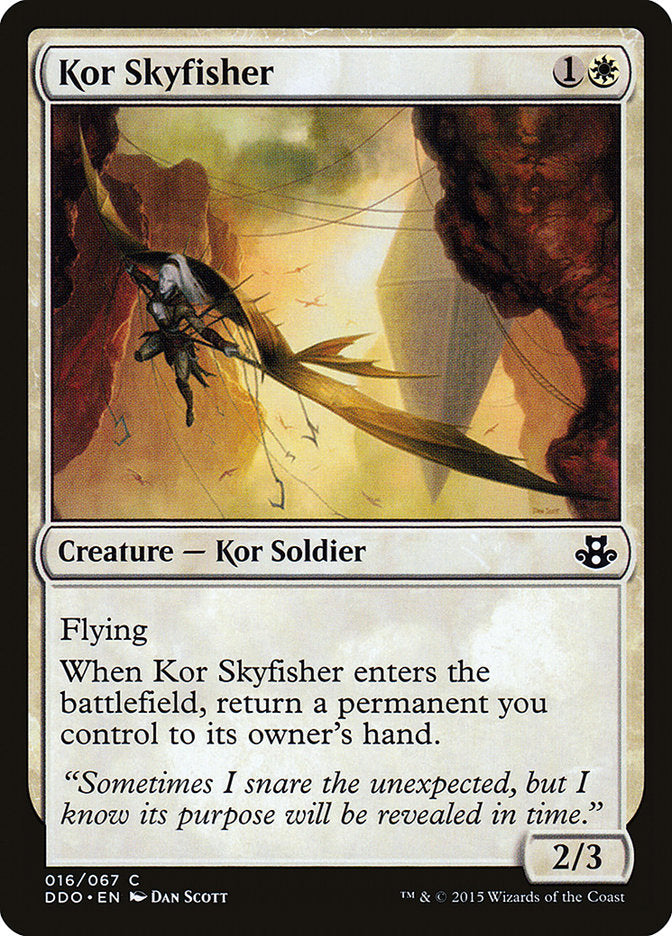 Kor Skyfisher [Duel Decks: Elspeth vs. Kiora] | Good Games North