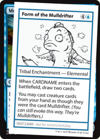 Form of the Mulldrifter (2021 Edition) [Mystery Booster Playtest Cards] | Good Games North