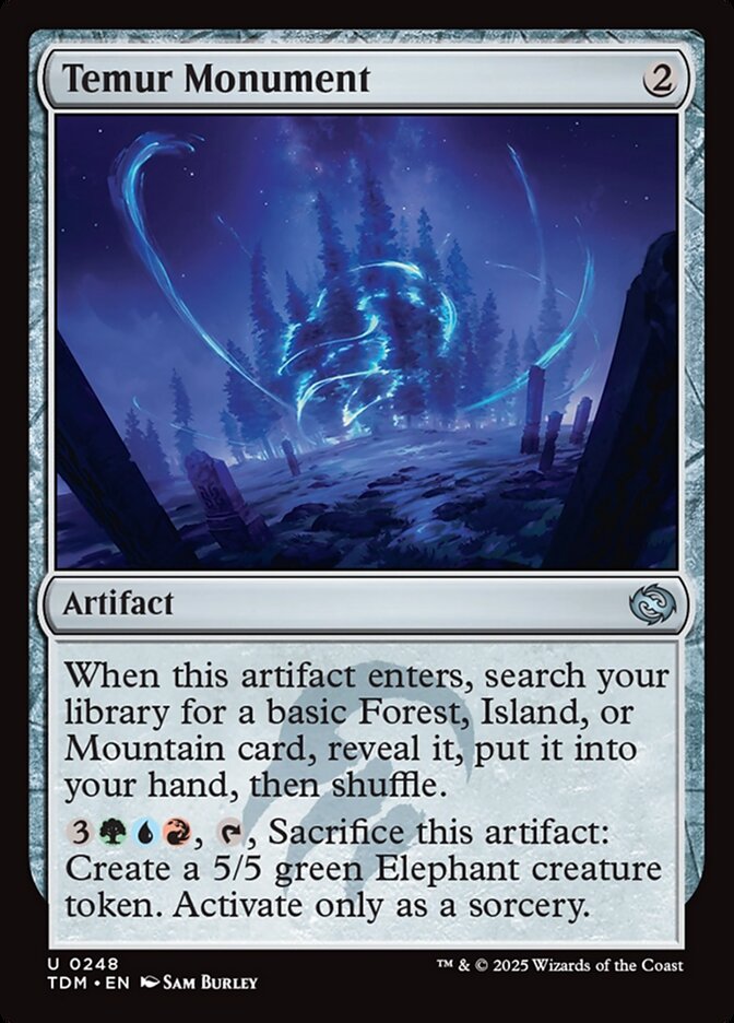 Temur Monument 248/291 (Tarkir: Dragonstorm)  | Good Games North