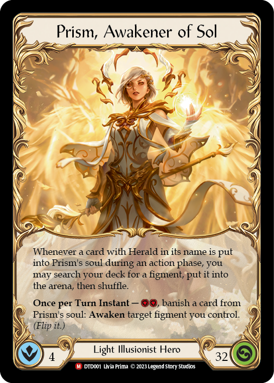 Prism, Awakener of Sol [DTD001] (Dusk Till Dawn) | Good Games North