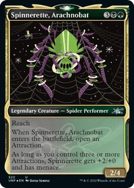 Spinnerette Arachnobat Showcase Galaxy Foil (Unfinity)  - undefined | Good Games North