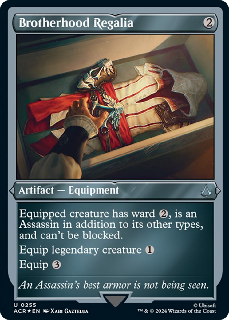 Brotherhood Regalia (Foil Etched) [Assassin's Creed] | Good Games North