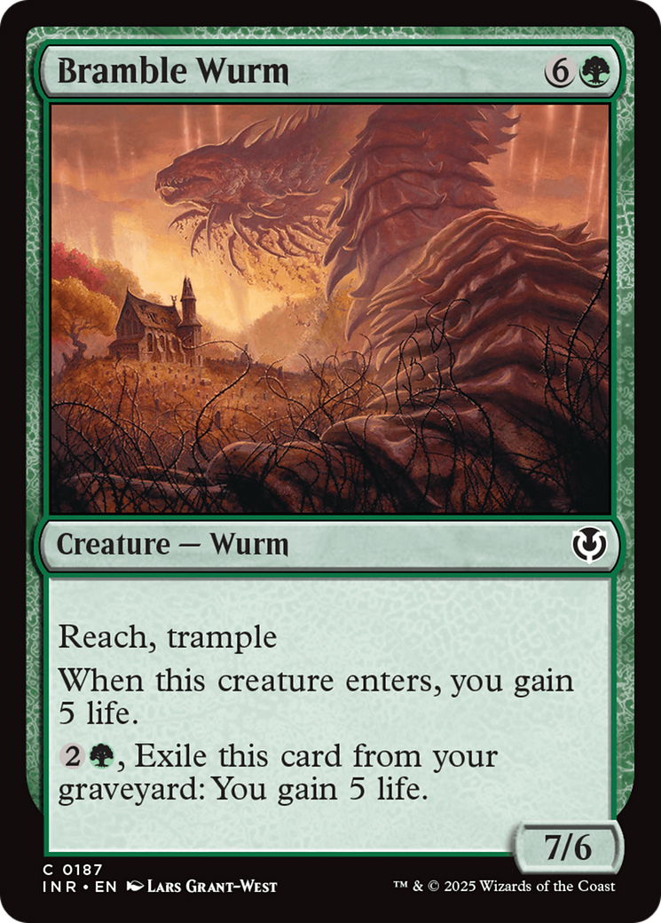 Bramble Wurm [Innistrad Remastered] | Good Games North