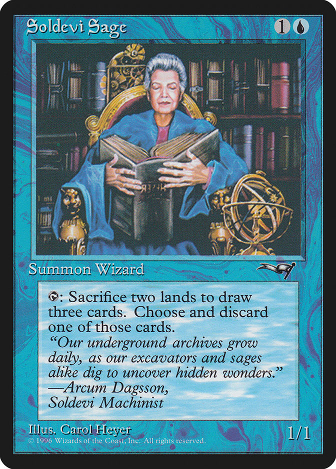Soldevi Sage (Sitting) [Alliances] | Good Games North