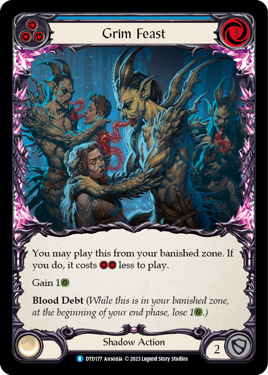 Grim Feast (Blue) [DTD177] (Dusk Till Dawn) | Good Games North