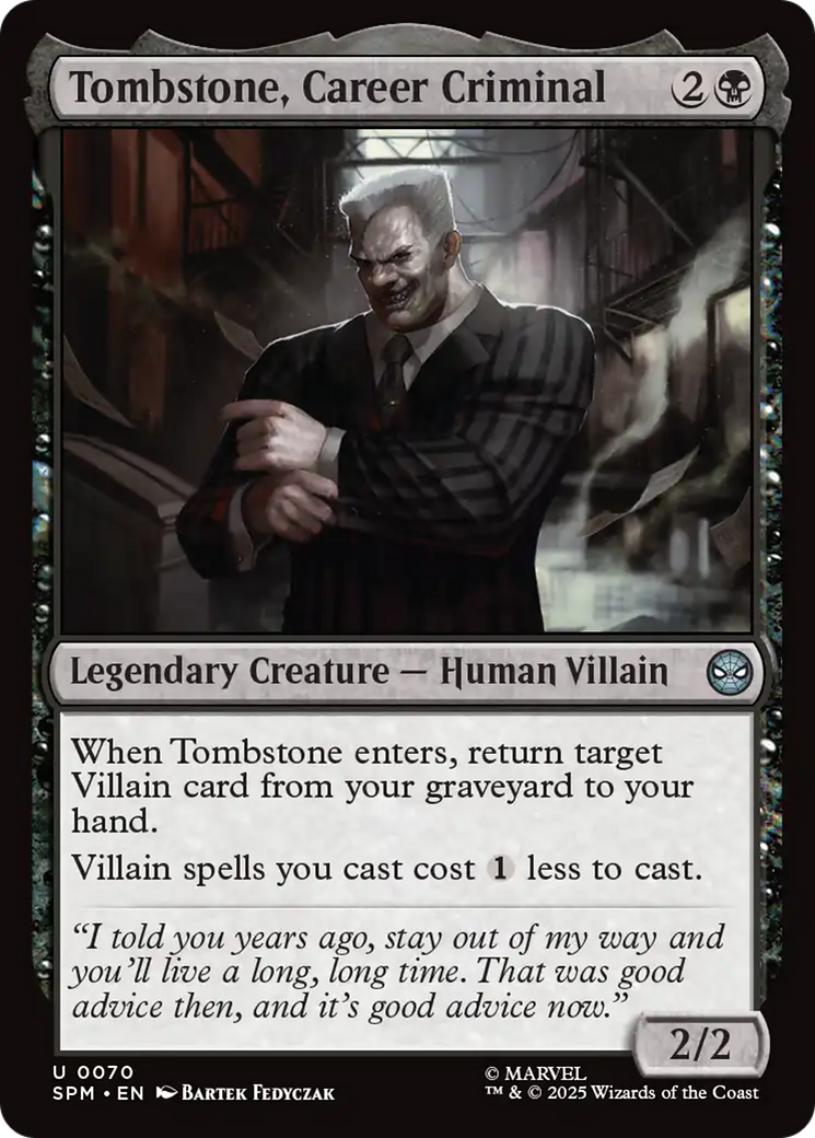 Tombstone, Career Criminal [Marvel's Spider-Man] | Good Games North