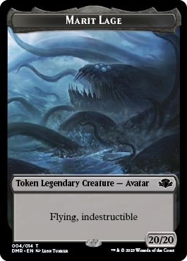 Insect // Marit Lage Double-Sided Token [Dominaria Remastered Tokens] | Good Games North