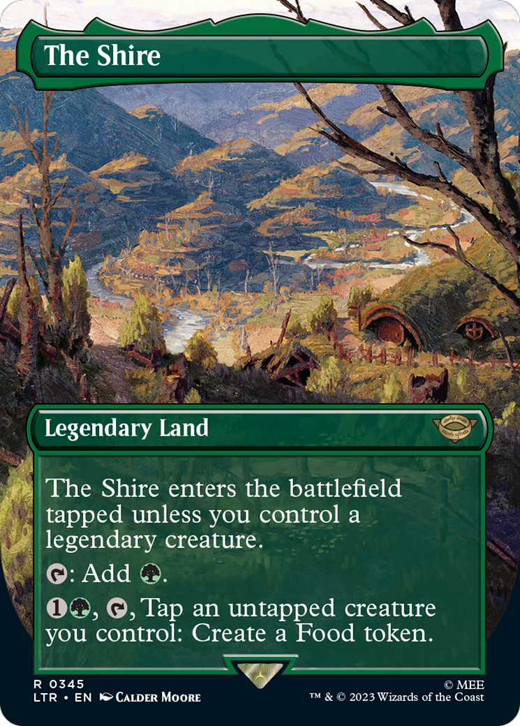 The Shire (Borderless Alternate Art) [The Lord of the Rings: Tales of Middle-Earth] | Good Games North