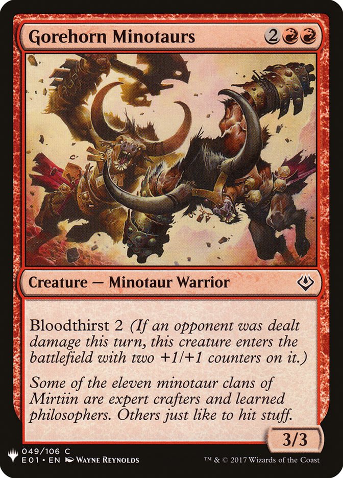 Gorehorn Minotaurs [Mystery Booster] | Good Games North