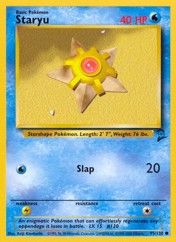 Staryu (95/130) [Base Set 2] | Good Games North